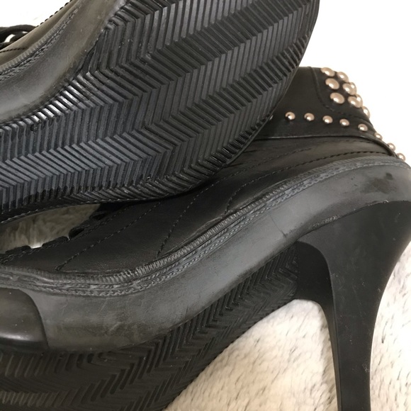 Ash high heel Sneakers with studs   NWOT - Picture 11 of 16